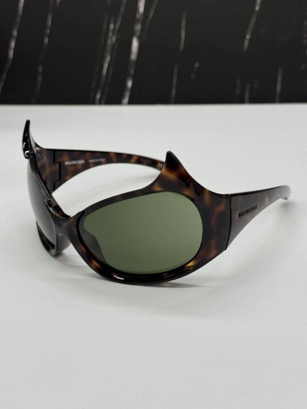 NEW BALENCIAGA BB0284S 002 HAVANA UNISEX SUNGLASSES BALENCIAGA EYEWEAR - Picture 3 of 11